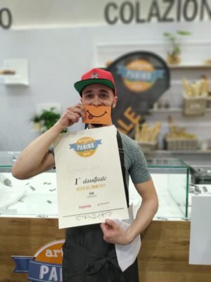 Artista del panino 2019 cuoco trentaquattrenne, Giacomo Dini