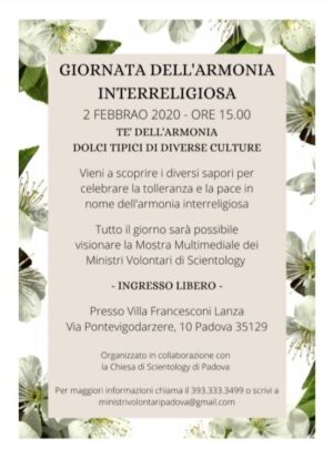 Dal 1 al 7 febbraio si celebra La settimana mondiale dell’armonia interreligiosa