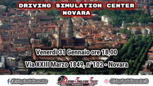 Driving Simulation Center la simulazione di guida professionale arriva il 31 gennaio a Novara