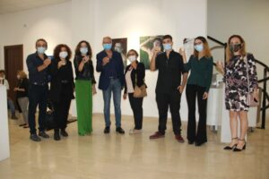 Artisti ed amministratori per l'inaugurazione