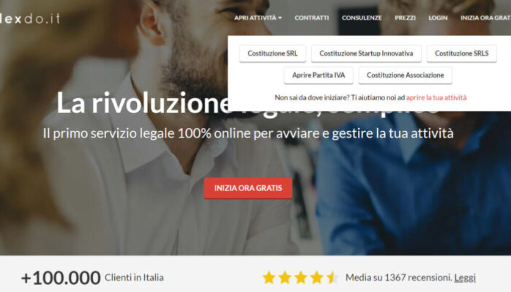 LexDo.it_servizio apri la tua attività 100% online