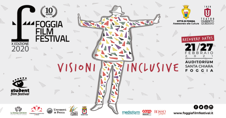 La X edizione 2020 del Foggia Film Festival si recupera dal 21 al 27 febbraio 2021