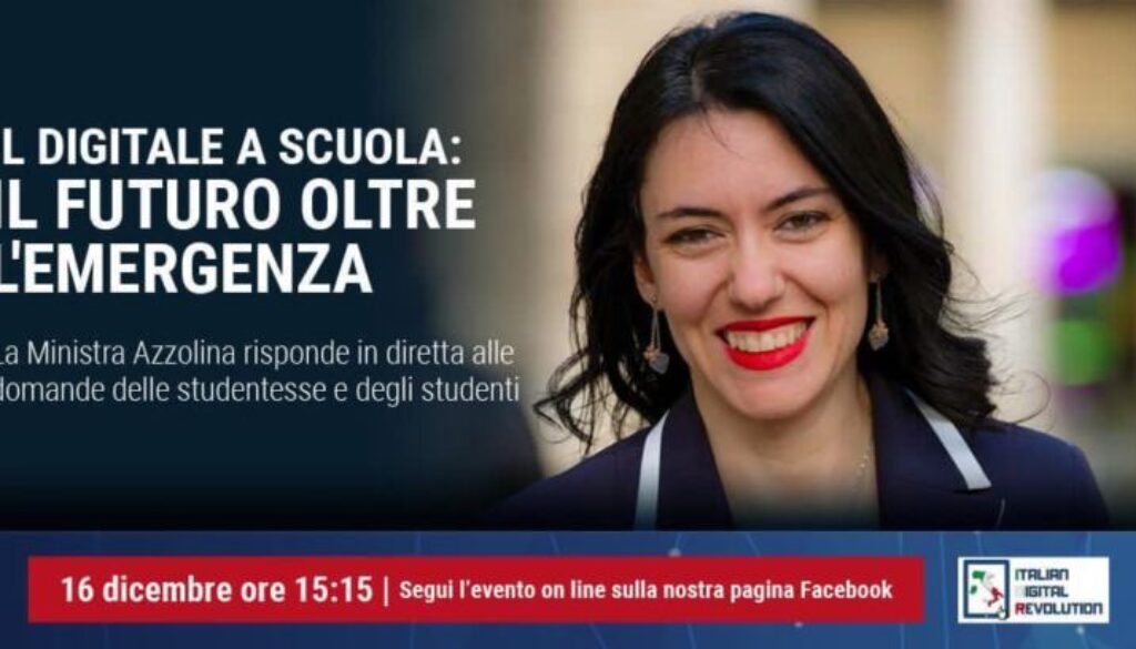 Ministra dell%u2019Istruzione Lucia Azzolina