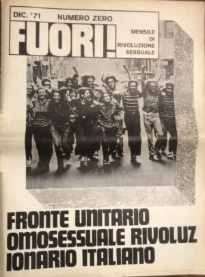 copertina numero 0 del fuori! datata 1971