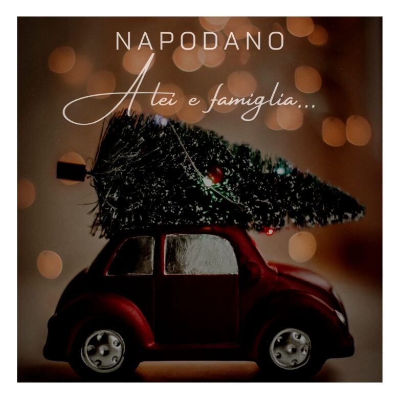 Napodano: fuori ora il nuovo e alternativo singolo di Natale "A lei e famiglia..."