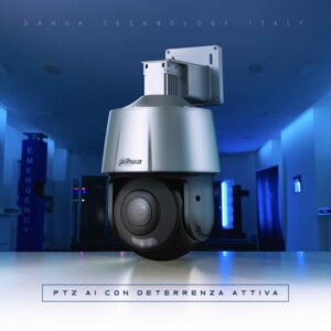 PTZ AI con Deterrenza Attiva