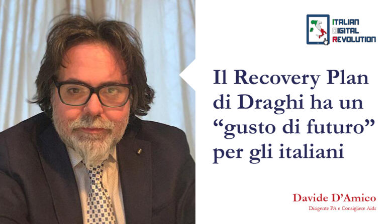 Il Recovery Plan di Draghi ha un “gusto di futuro” per gli italiani