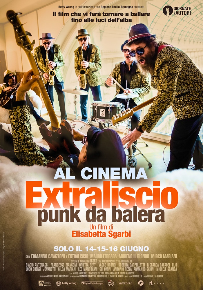 Arriva al cinema "“EXTRALISCIO – PUNK DA BALERA” di Elisabetta Sgarbi